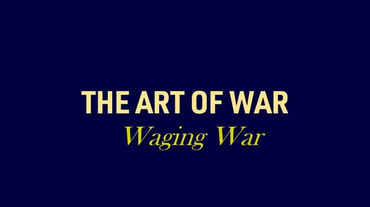 Waging war